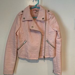 Bongo pleather motorcycle jacket